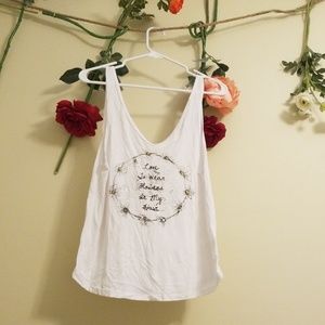 Flowy Graphic Tank Top